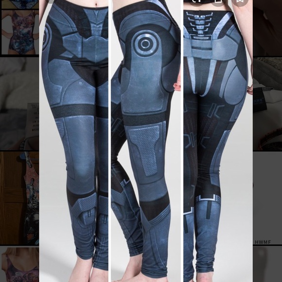 ISO Bioware Mass Effect Commander Shepard Leggings - Picture 1 of 1